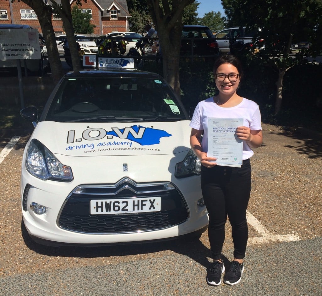 Driving Test Pass with Yasmin Su at IOWDA/EDA